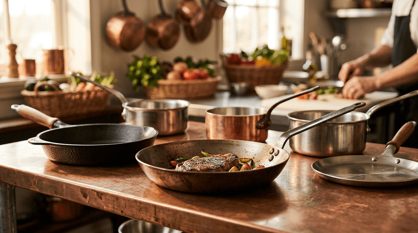 10 Chefs Share the Pans They Use Most in Restaurants