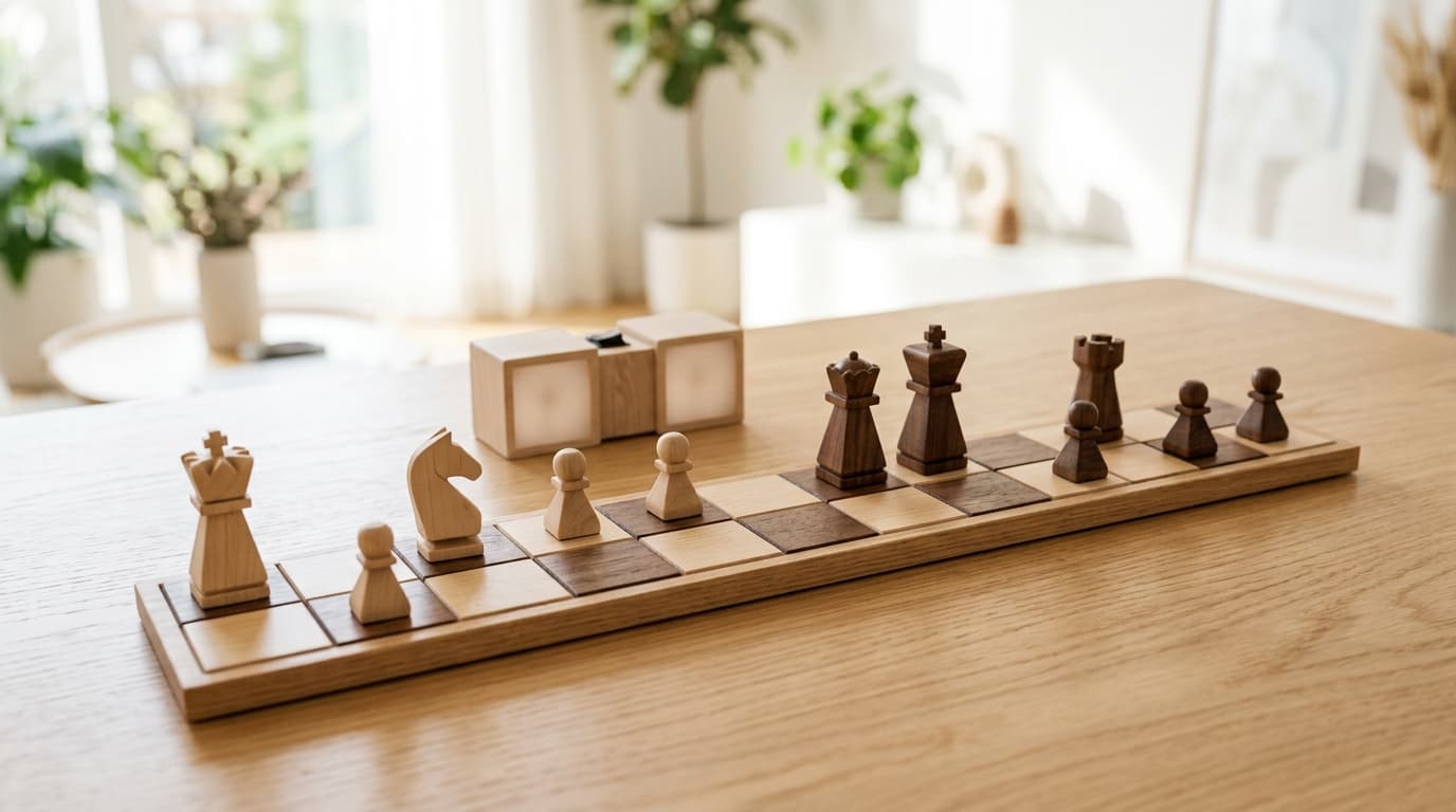1D Chess: The Minimalist Game Redefining Strategic Play
