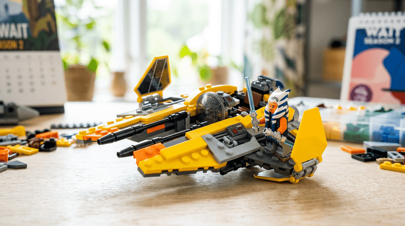 Ahsoka Season 2 Wait: Get 20% Off Lego Jedi Interceptor