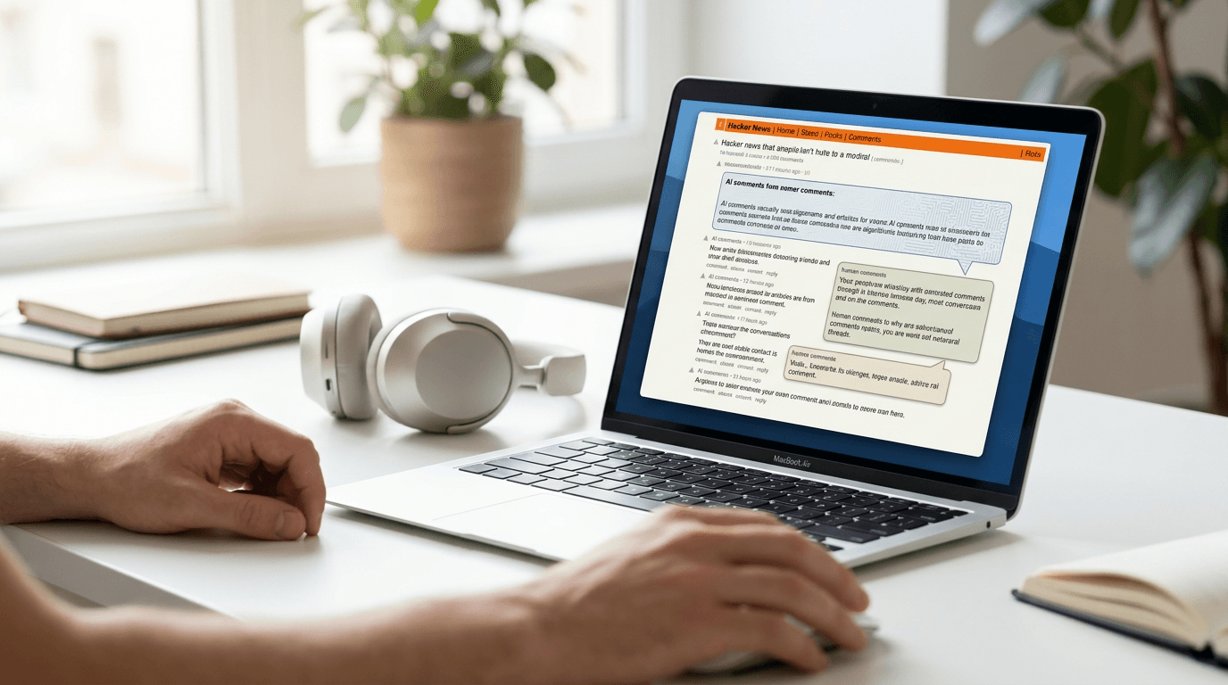 AI Comments on Hacker News: Why Human Conversation Matters