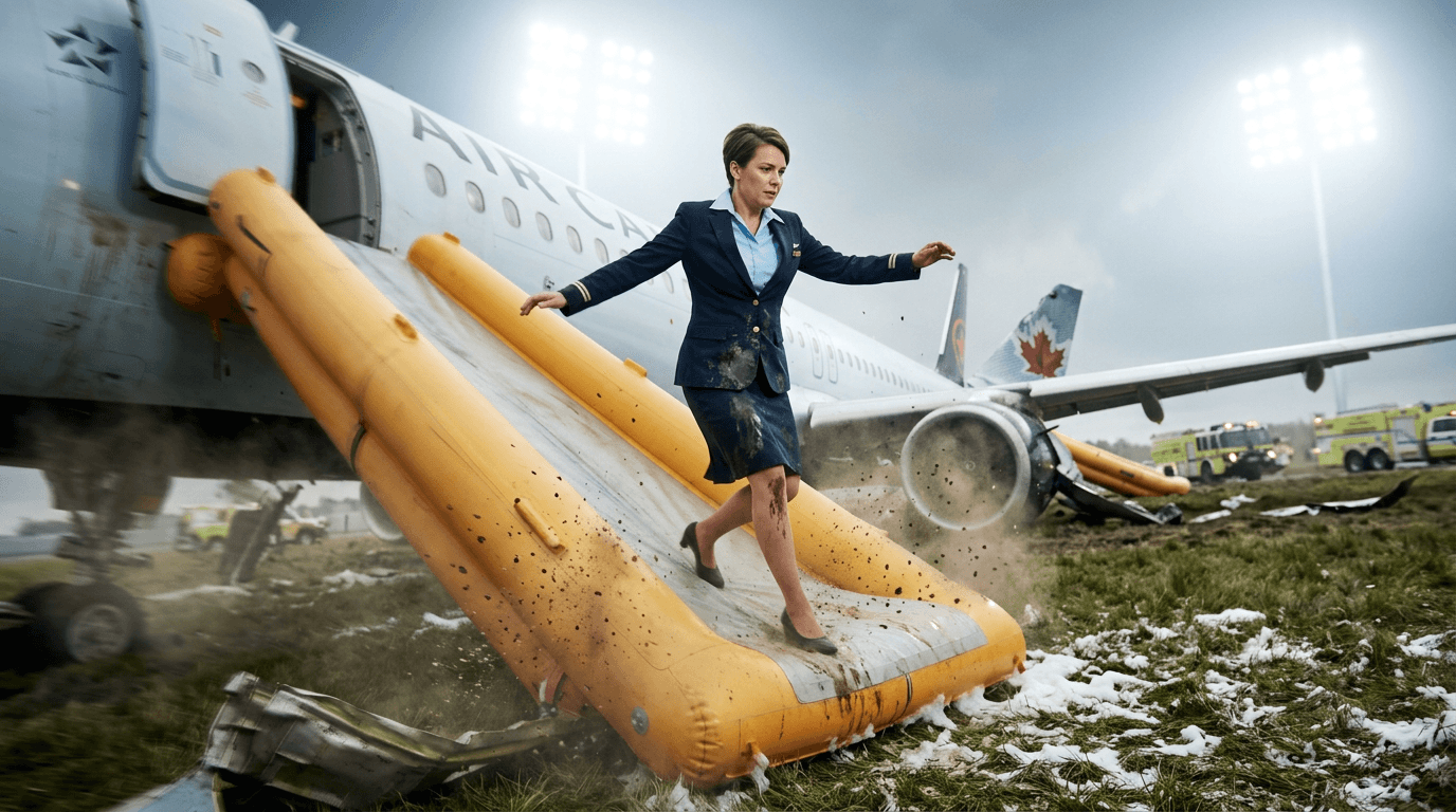 Air Canada Crash: Flight Attendant's Miracle Survival