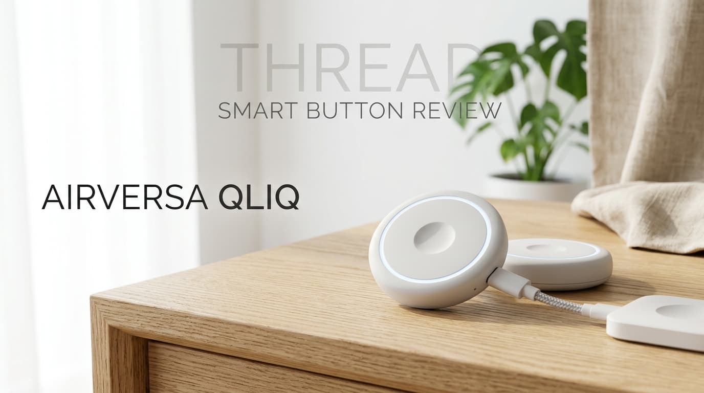 Airversa QliQ: Rechargeable Thread Smart Button Review