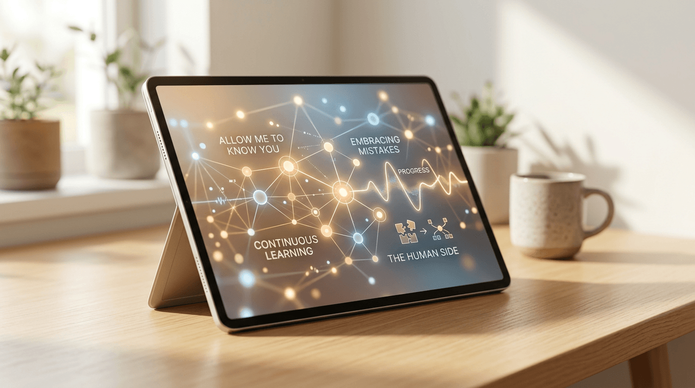 Allow Me to Know You, Mistakes and All: AI's Human Side