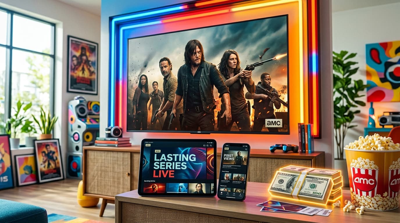AMC Seeks Ad Dollars for First Views of Lasting Series