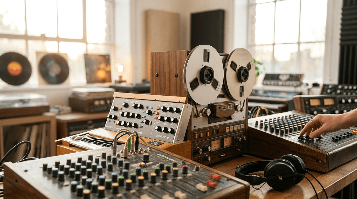 Analog's Encore: The Rise of Vintage Gear in Music