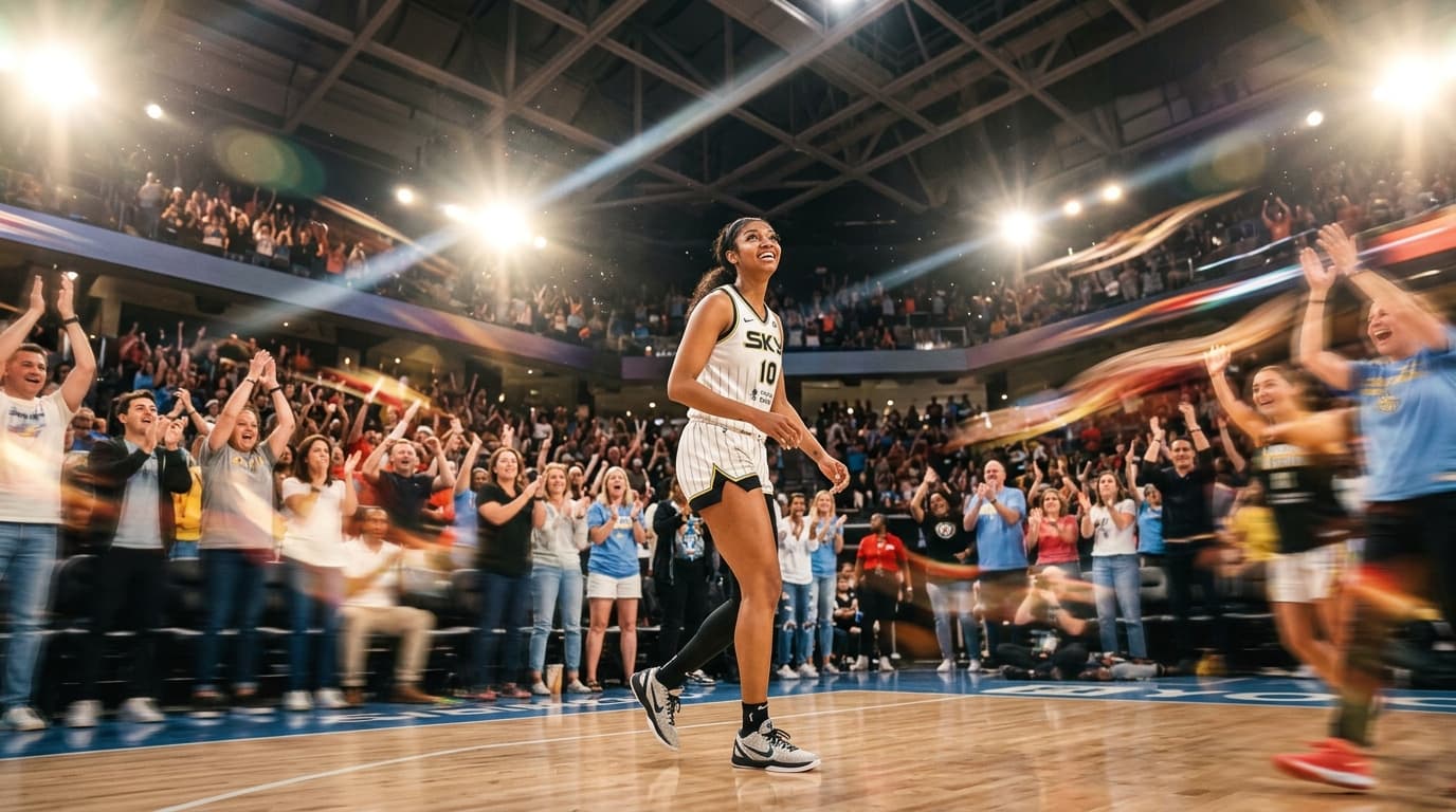 Angel Reese Gets Standing Ovation in Return to Chicago