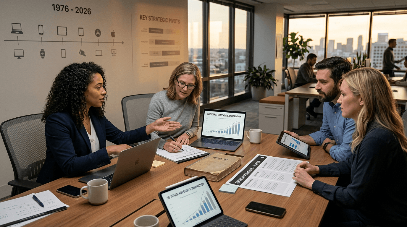 Apple's 50th Anniversary: Business Lessons & Strategy