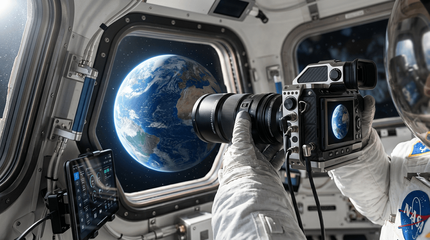 Artemis II Crew Captures Spectacular Earth Image