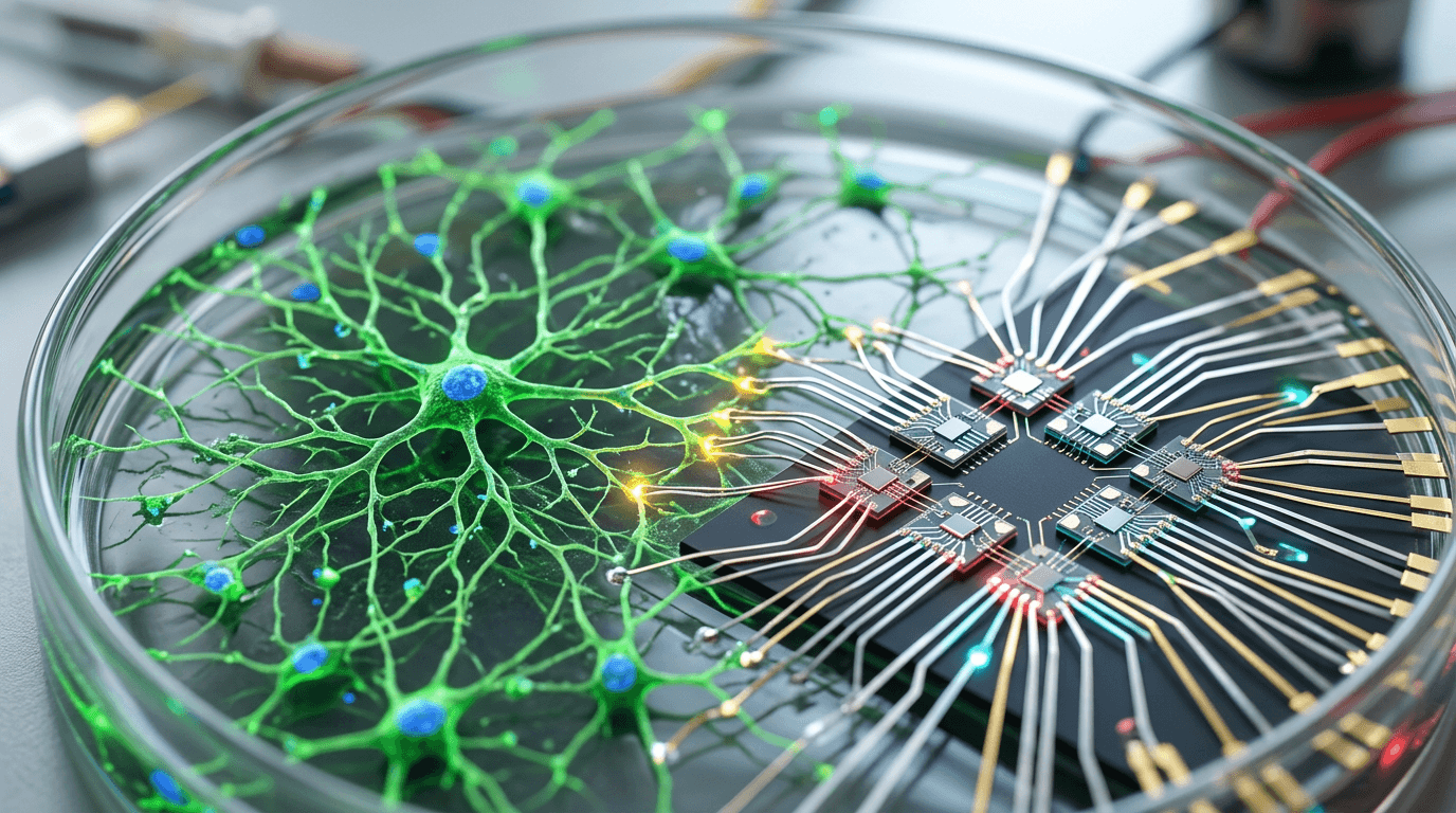 Artificial Neurons Communicate With Living Brain Cells