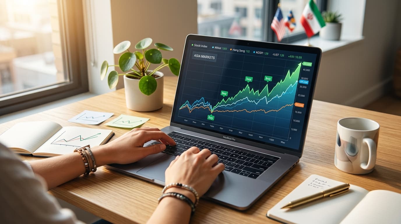 Asia Markets Rise After Iran-U.S. Ceasefire Deal