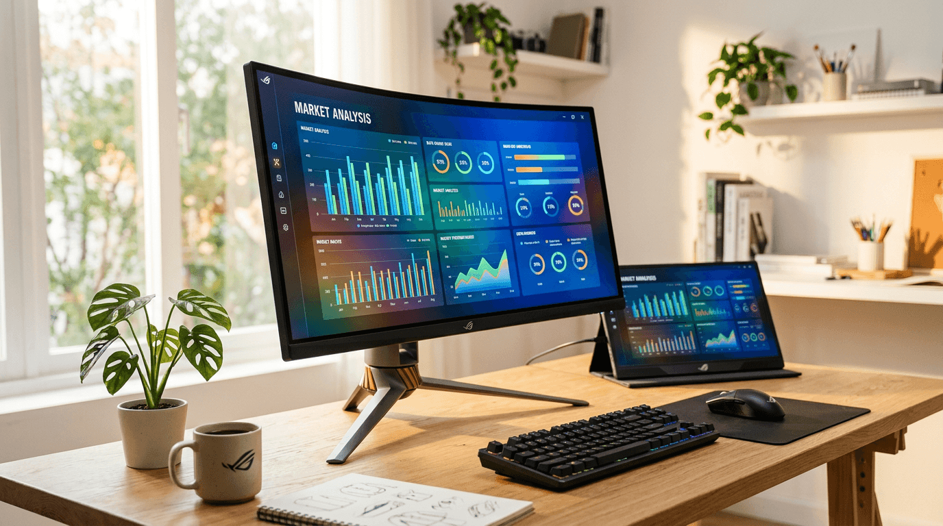 ASUS ROG Strix OLED XG34WCDMS & XG129C: Market Analysis