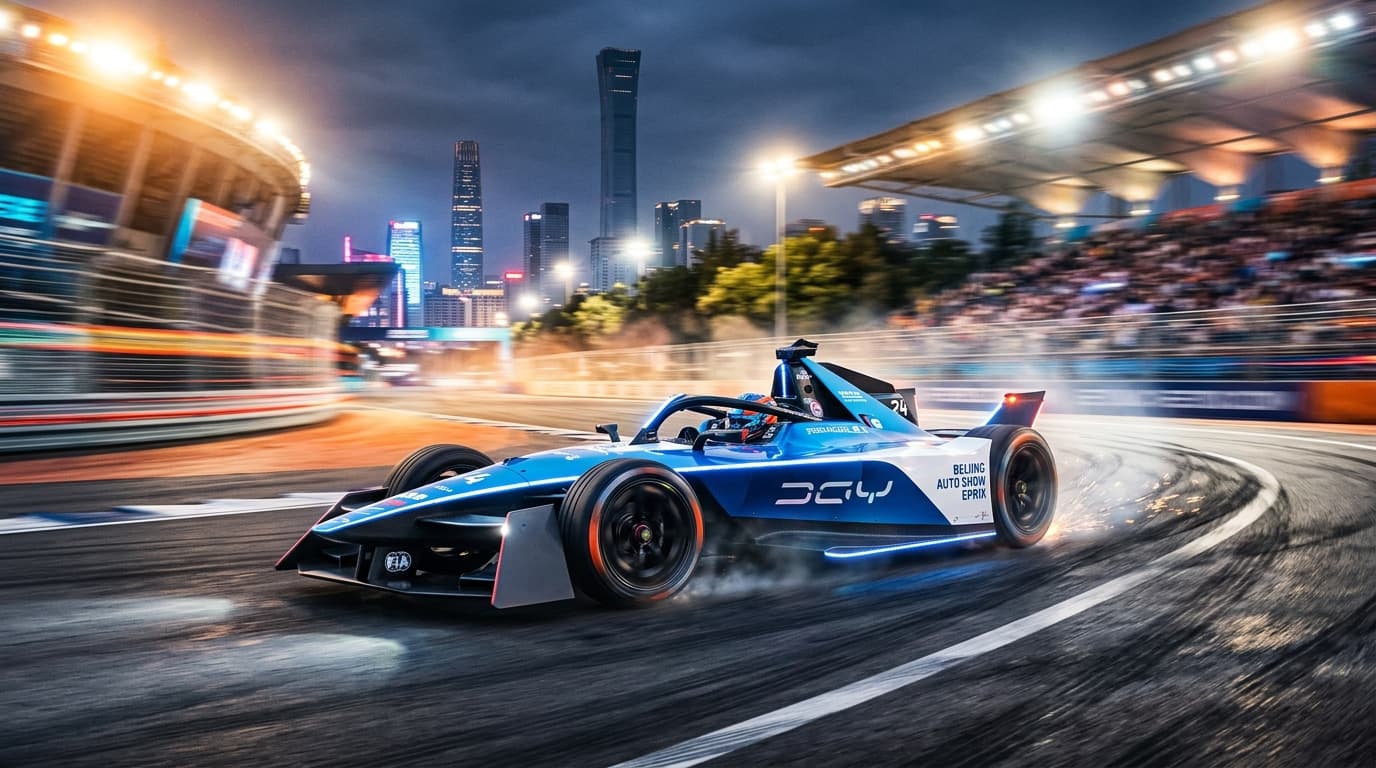 Beijing Auto Show Reveals Racing's Electric Future