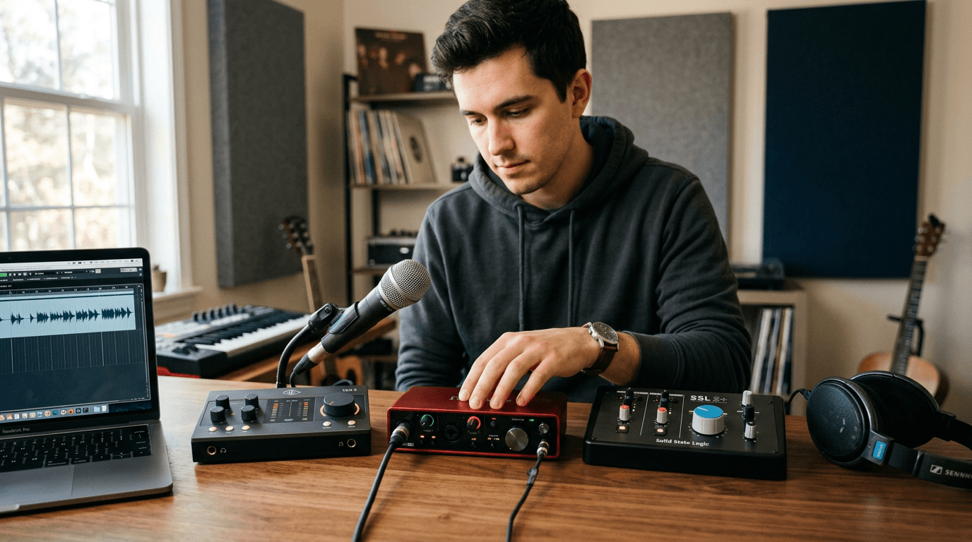Best Budget Audio Interfaces Under $500 for Home Recording