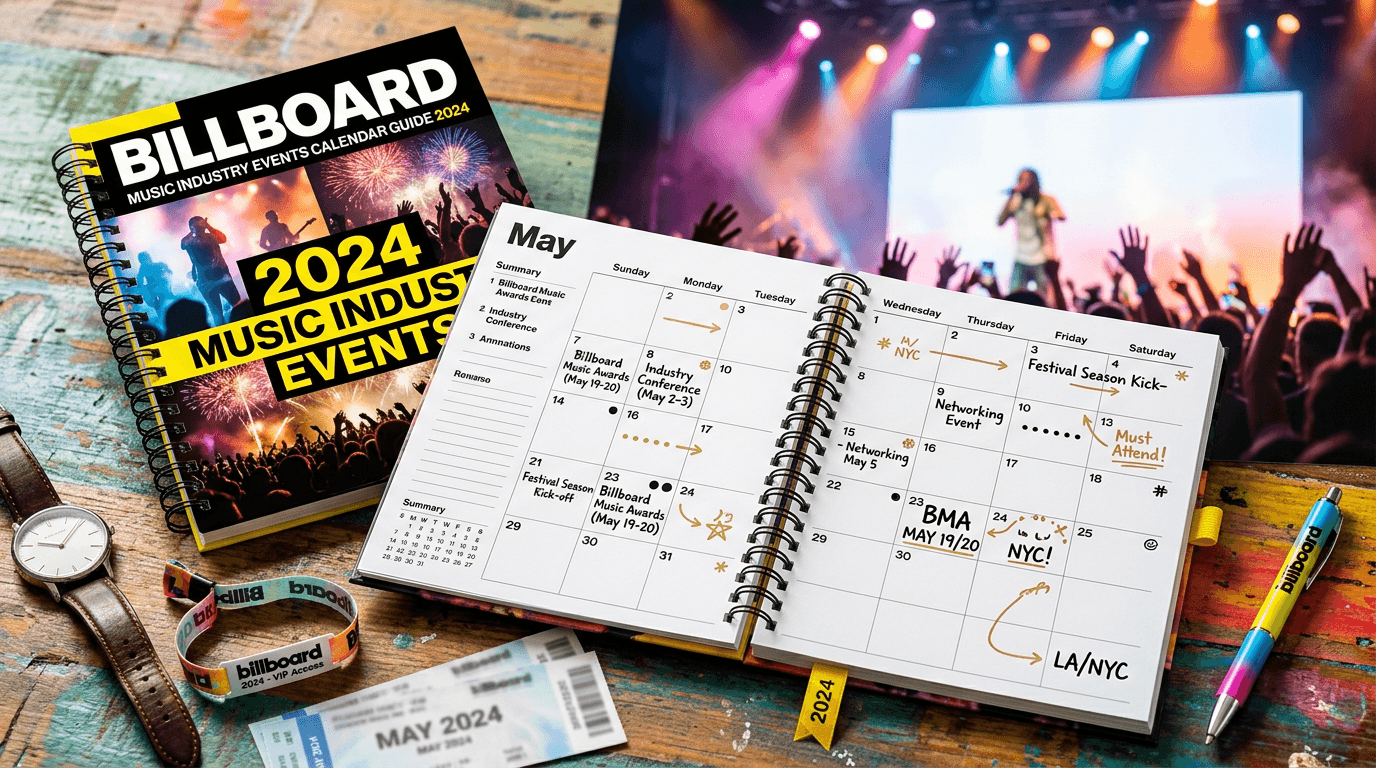 Billboard Music Industry Events Calendar Guide 2024