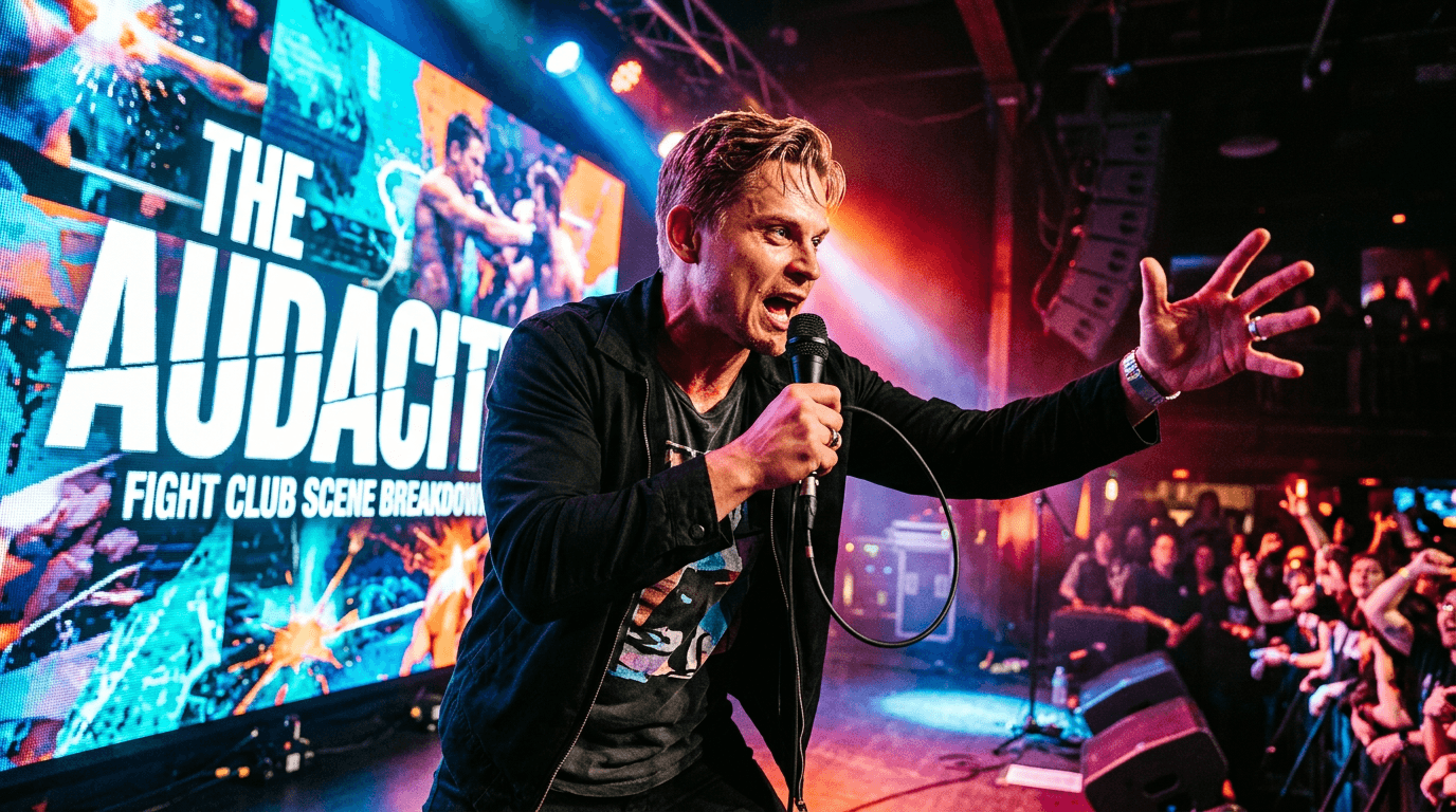 Billy Magnussen Breaks Down 'The Audacity' Fight Club Scene