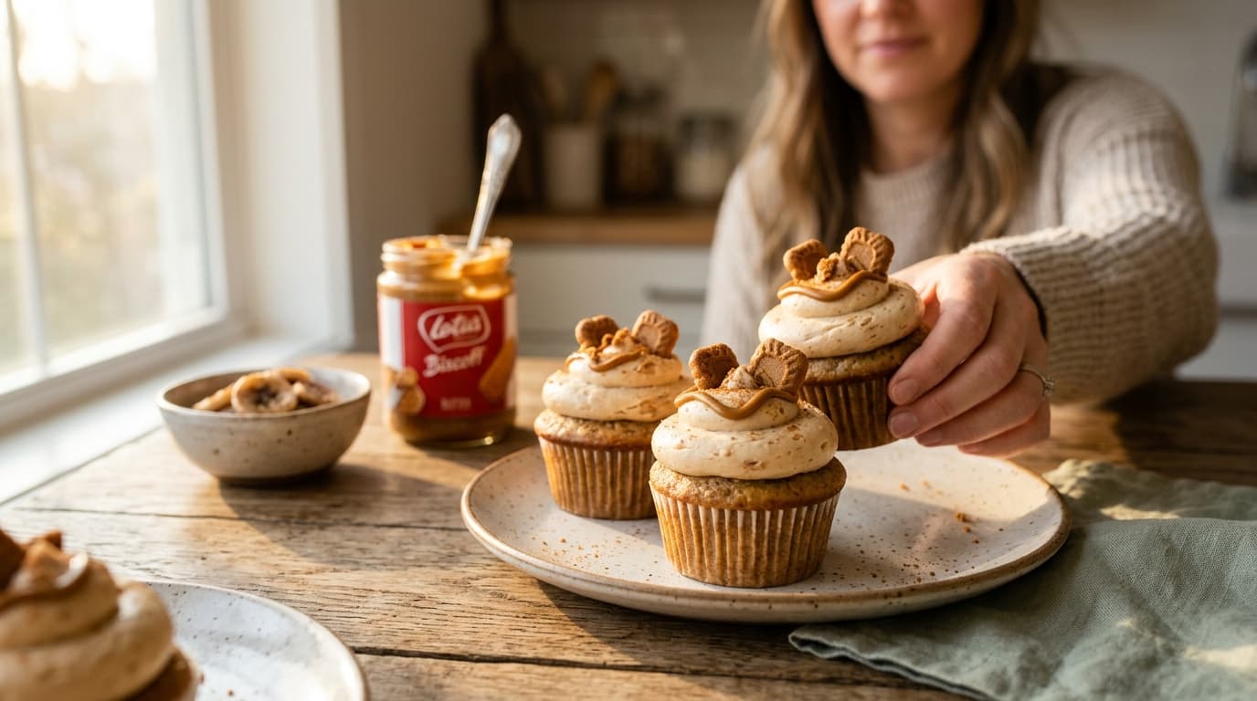 Cookie Butter Banana Cupcakes: Easy Recipe Guide