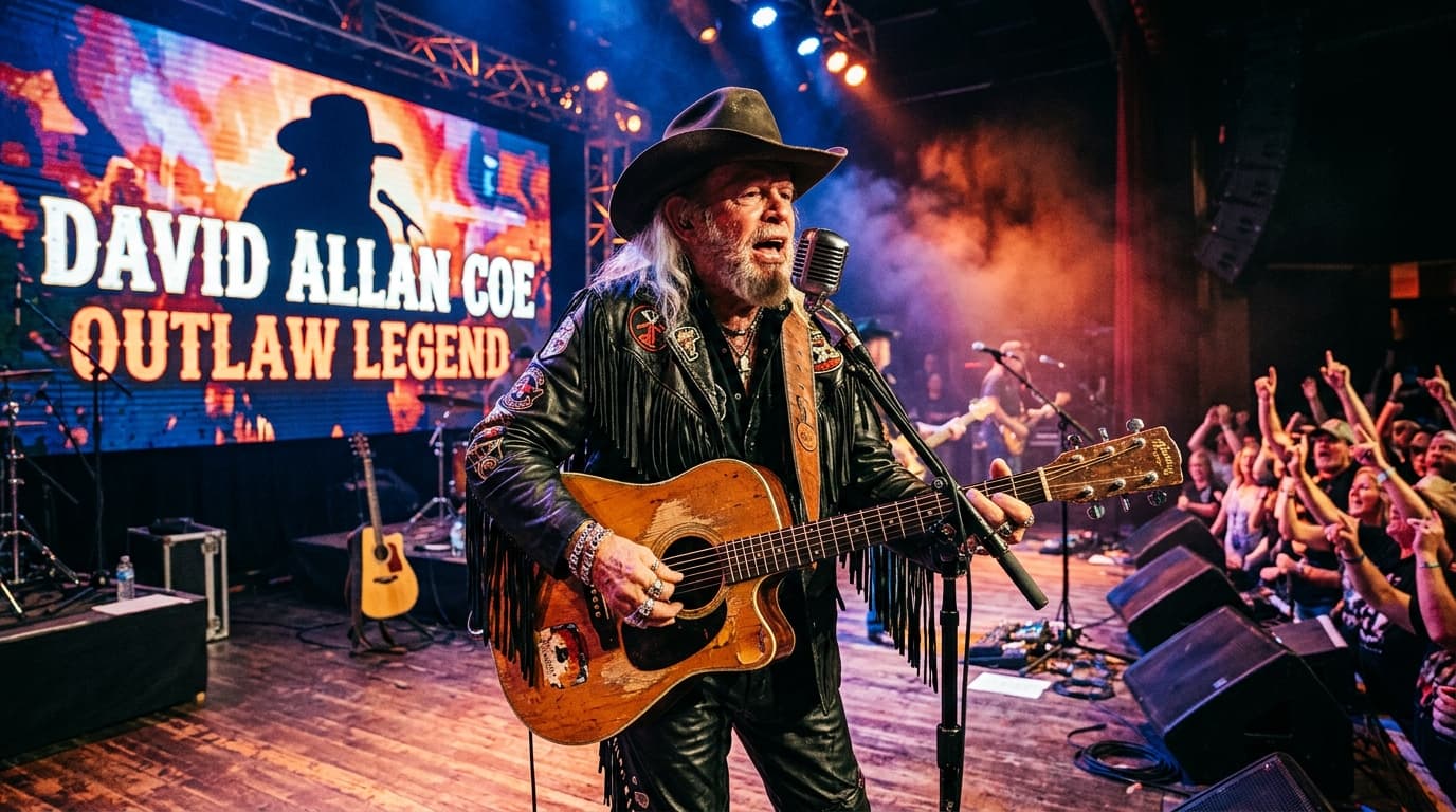 David Allan Coe Dead at 86: Outlaw Country Legend Dies