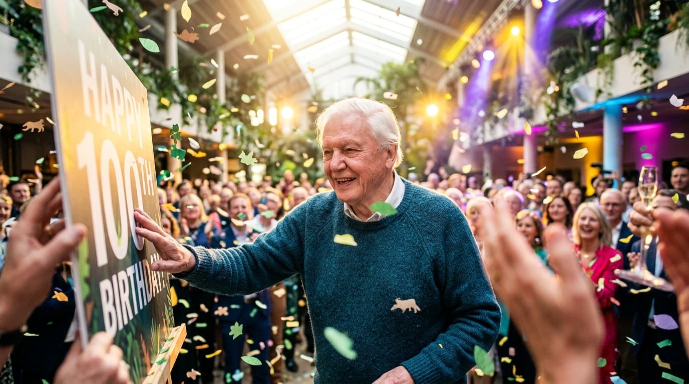 David Attenborough Celebrates 100th Birthday in 2024