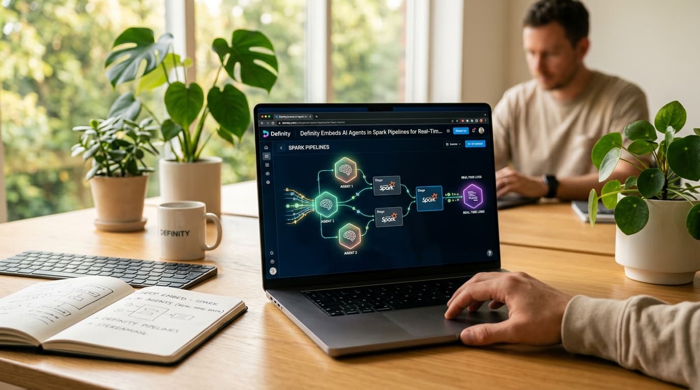 Definity Embeds AI Agents in Spark Pipelines for Real-Tim...