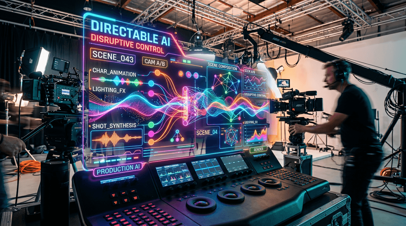 Directable AI Set to Disrupt Film and TV Production