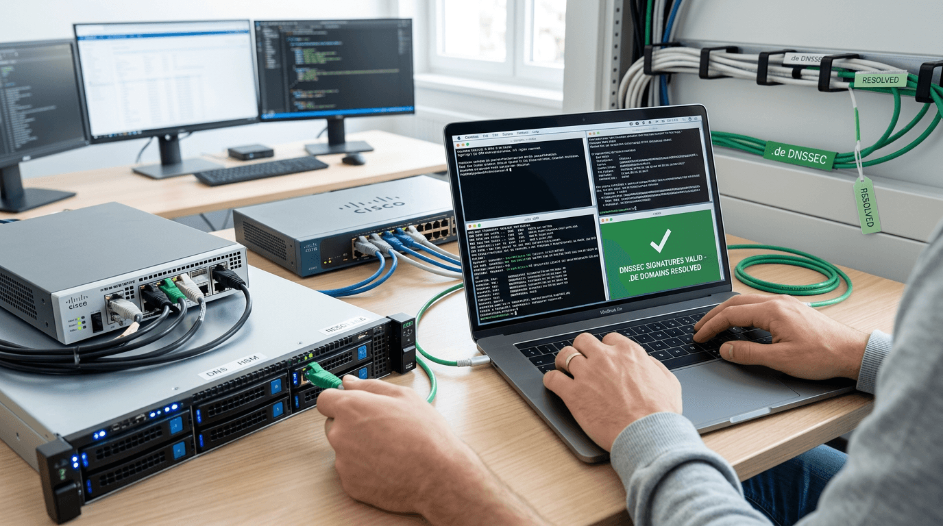 DNSSEC Disruption Affecting .de Domains - Resolved