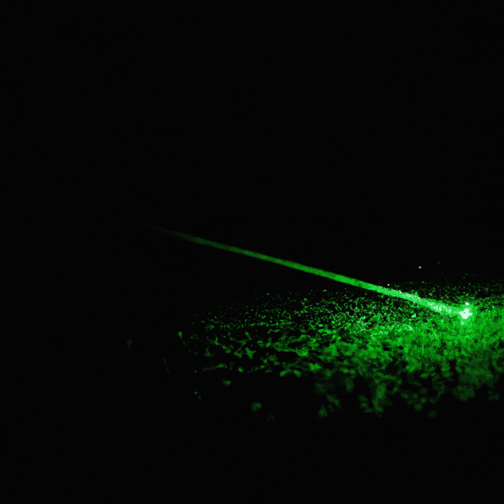 Exploring a Laser Pointer at 2B FPS: A Tech Marvel