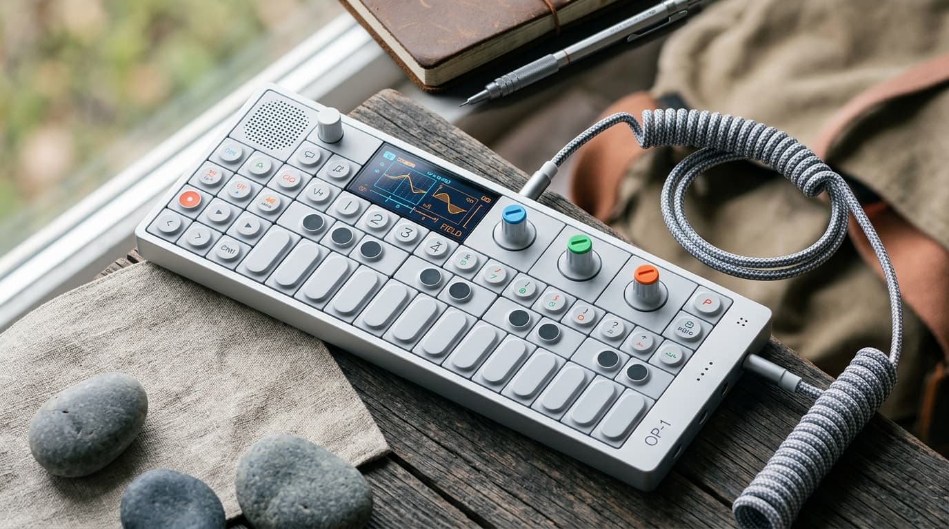 Exploring Teenage Engineering OP-1 Field: Portable Music Production