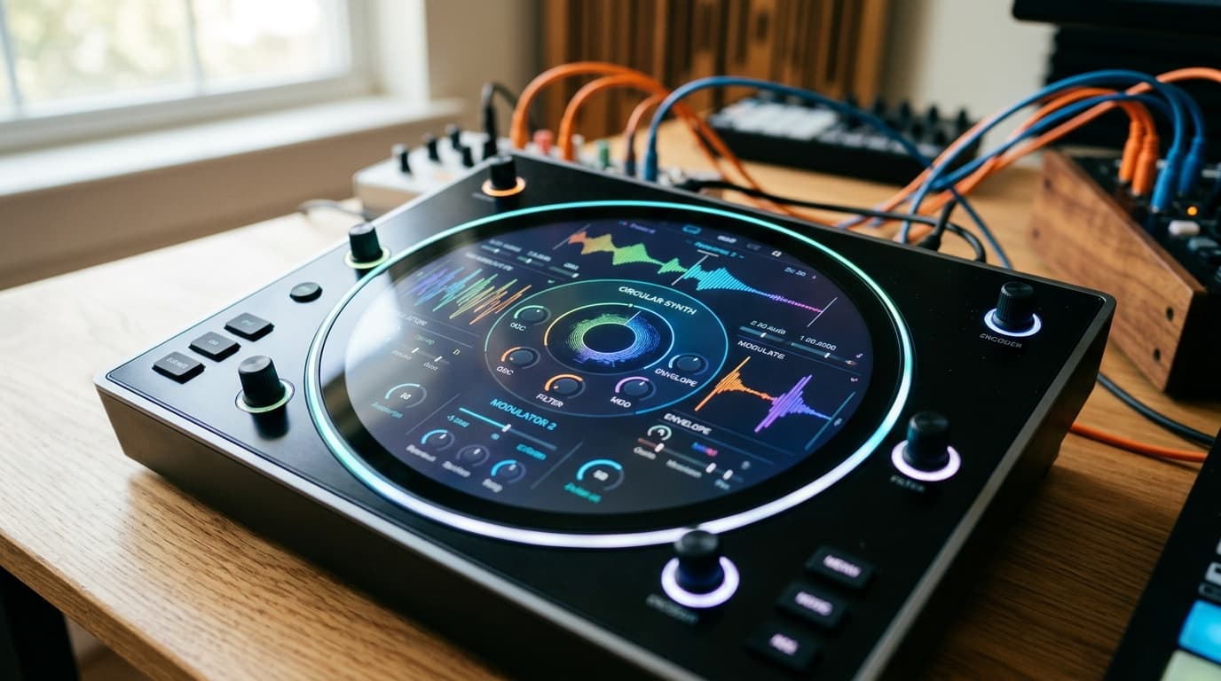 Exploring the Native Instruments Circular Synthesizer: A Mini Review