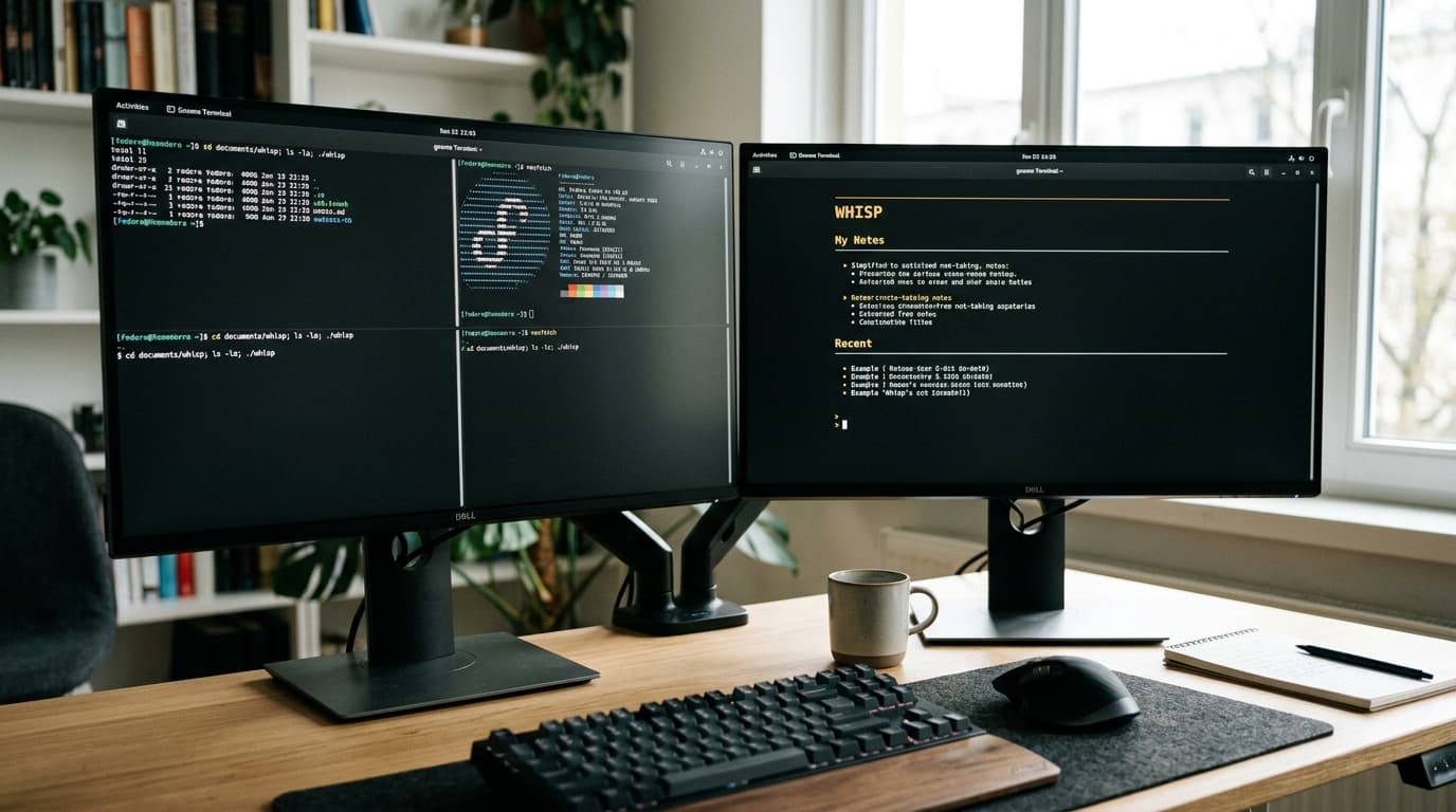 Fed Up with Complex Note Apps? Try Whisp for Linux