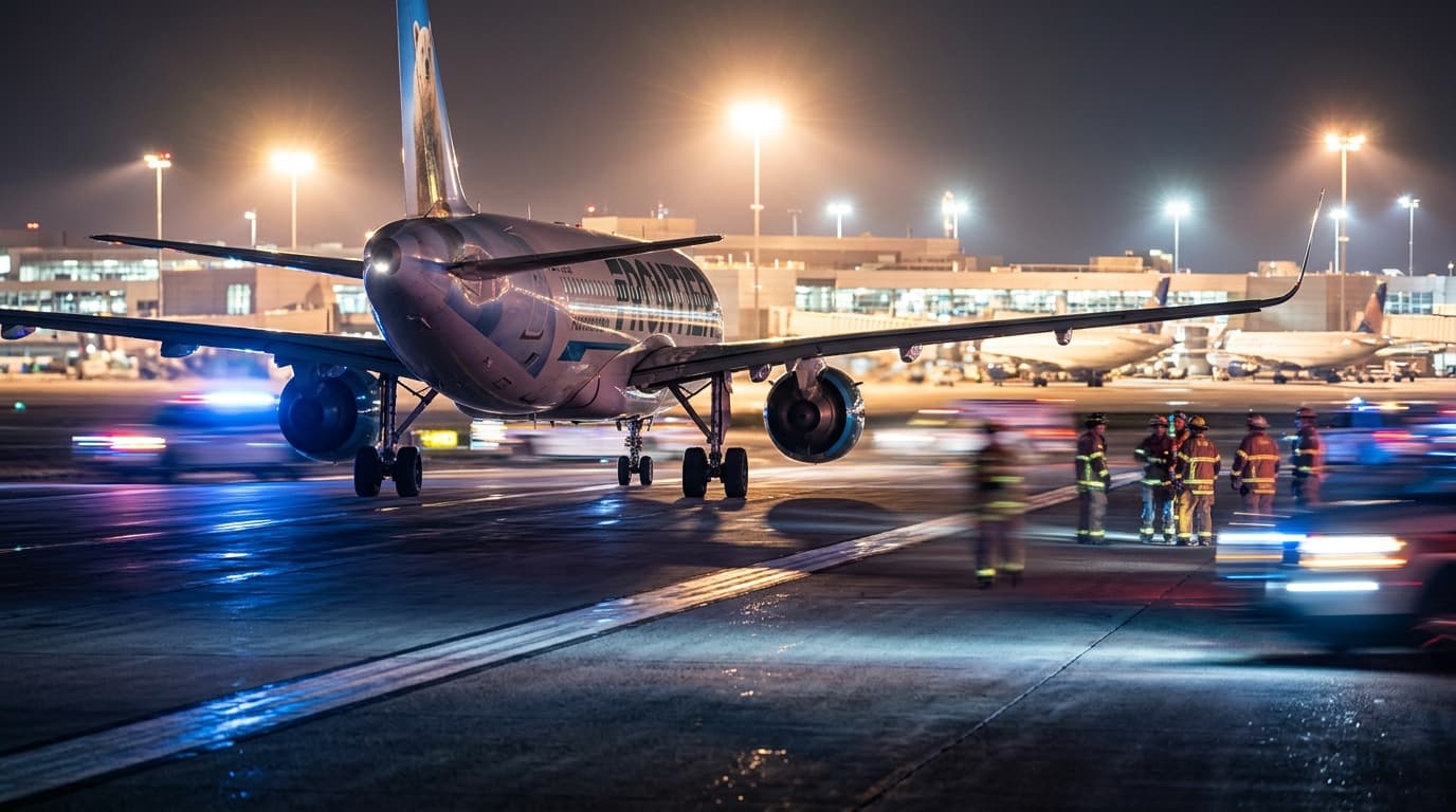 Frontier Jet Hits Person on Runway at Denver Airport