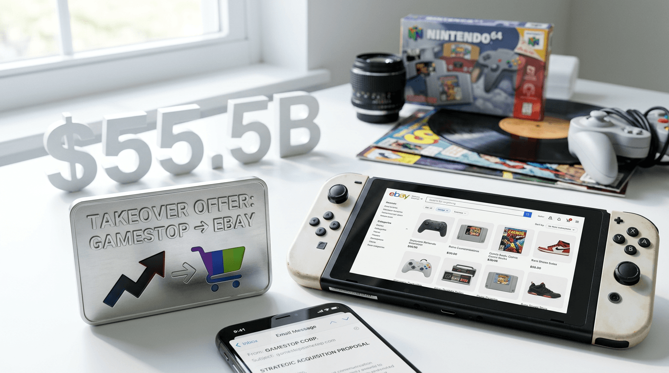 GameStop's $55.5B eBay Takeover Offer: A Bold Tech Move