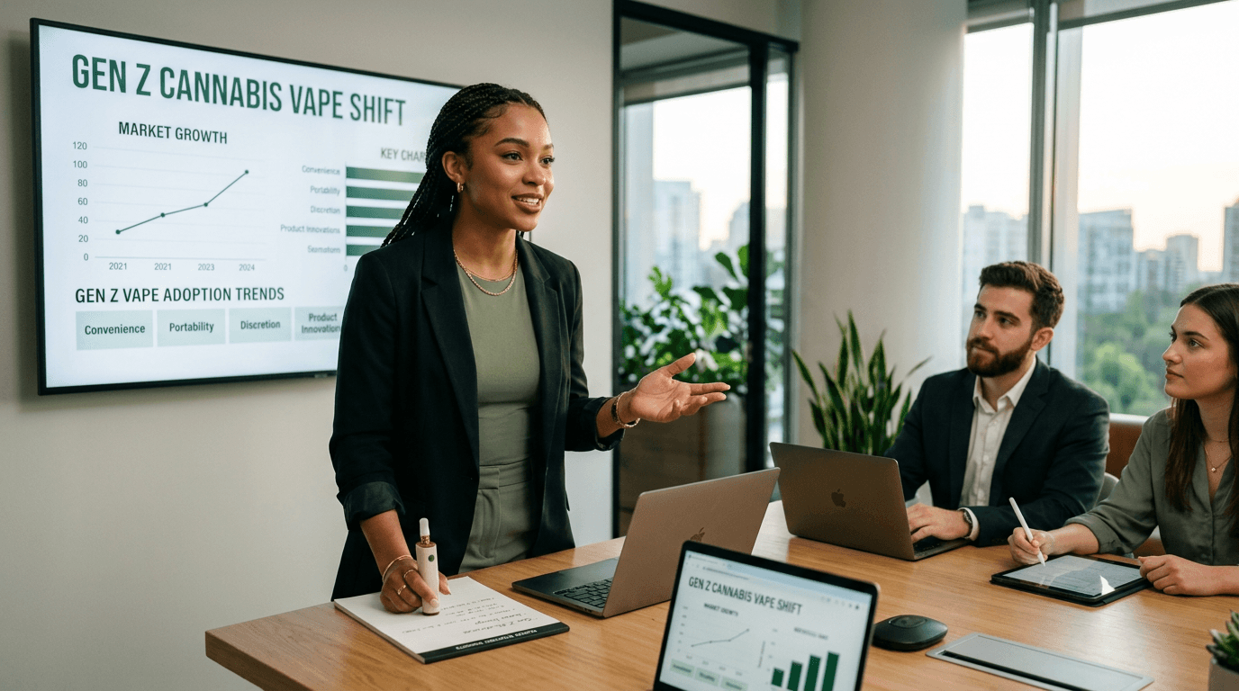 Gen Z Cannabis Vape Shift: Market Strategy Insights
