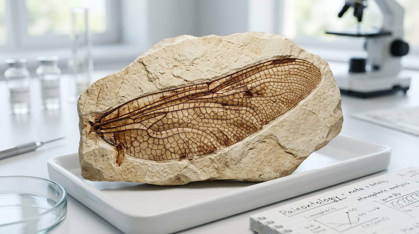 Giant Prehistoric Insects Thrived Without High Oxygen