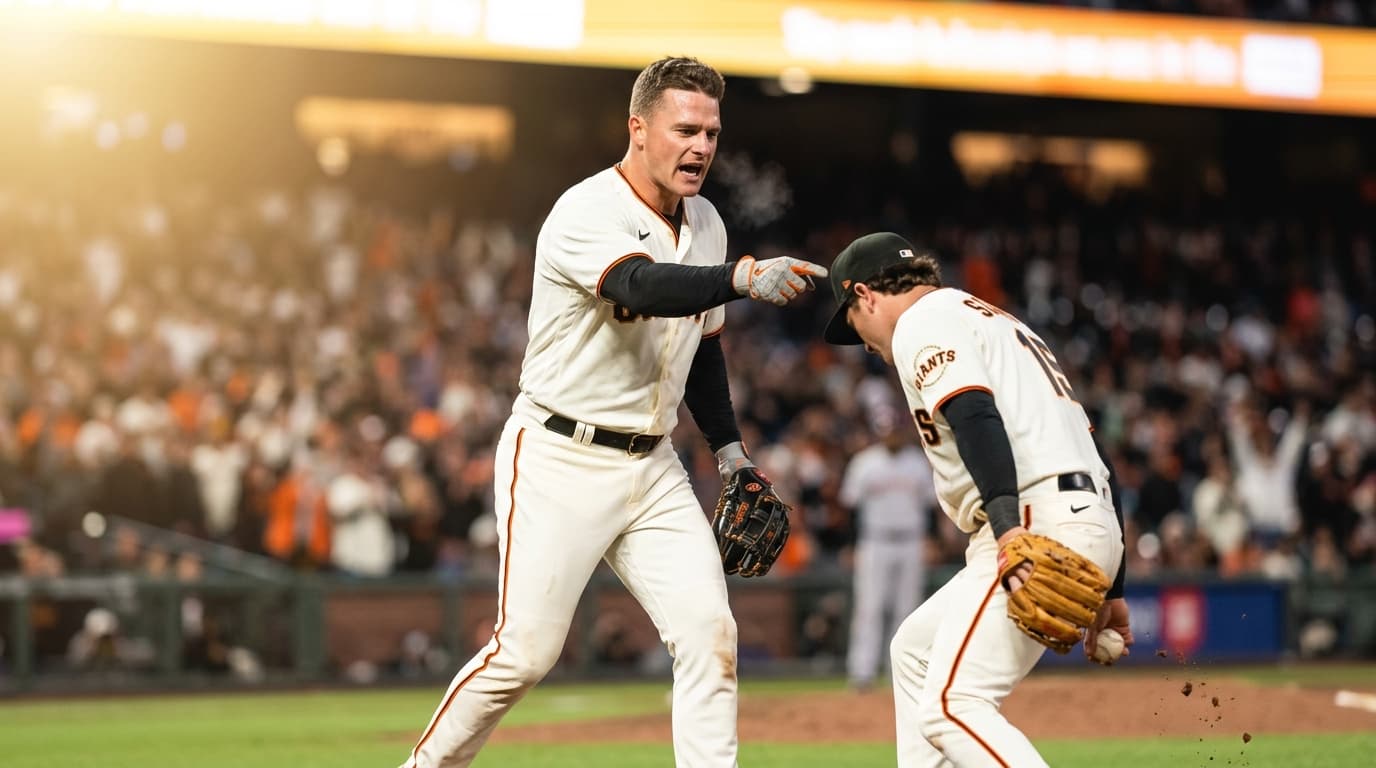 Giants' Matt Chapman Curses Out Casey Schmitt After Error