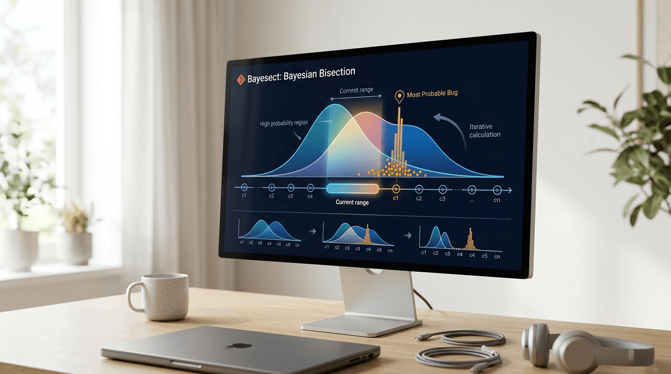 Git Bayesect: Bayesian Bisection for Non-Deterministic Bugs