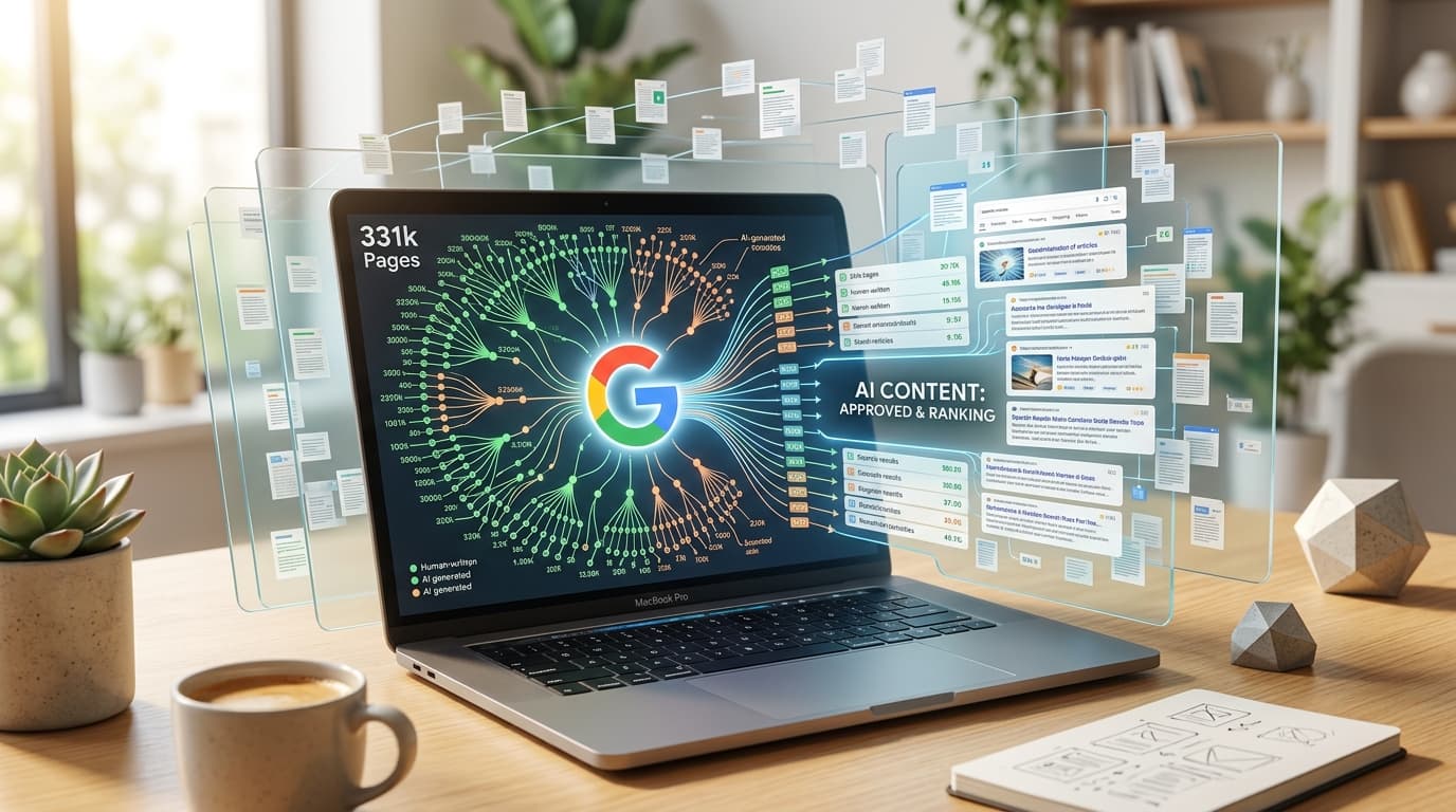 Google Doesn't Punish AI Content (331k Pages Studied)