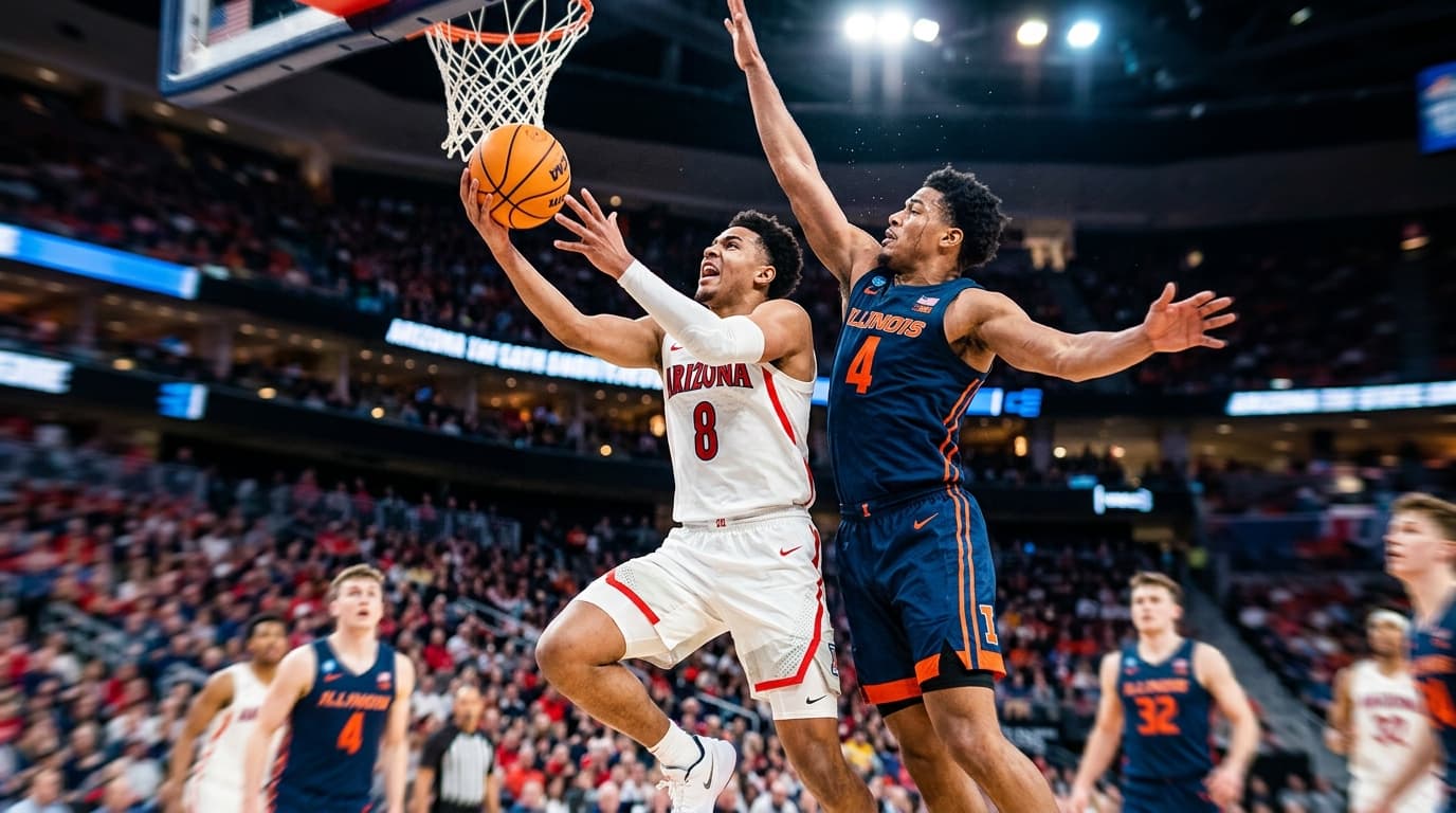 How Arizona and Illinois Won Elite Eight for Final Four