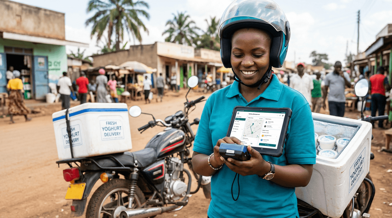 How Yoghurt Delivery Women Combat Digital Exclusion