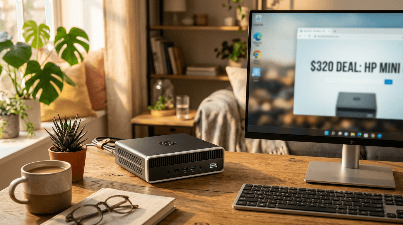 HP Mini Desktop on Sale for $320: A Smart Tech Deal