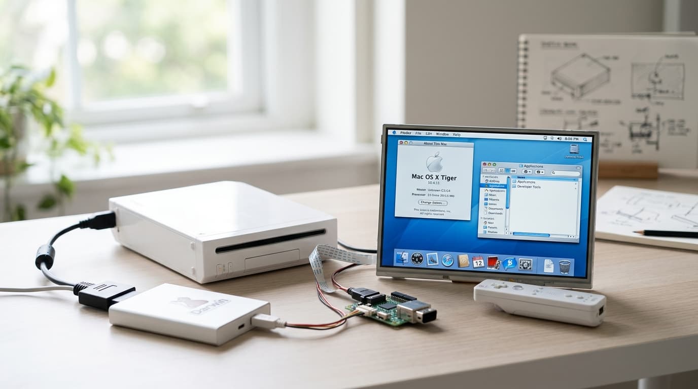 I Ported Mac OS X to the Nintendo Wii: A Technical Journey