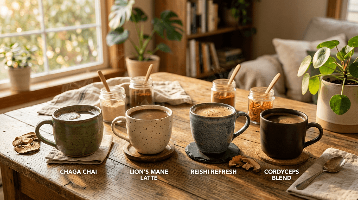 I Tested 20 Mushroom Coffees: The 4 Best Tasting Brews