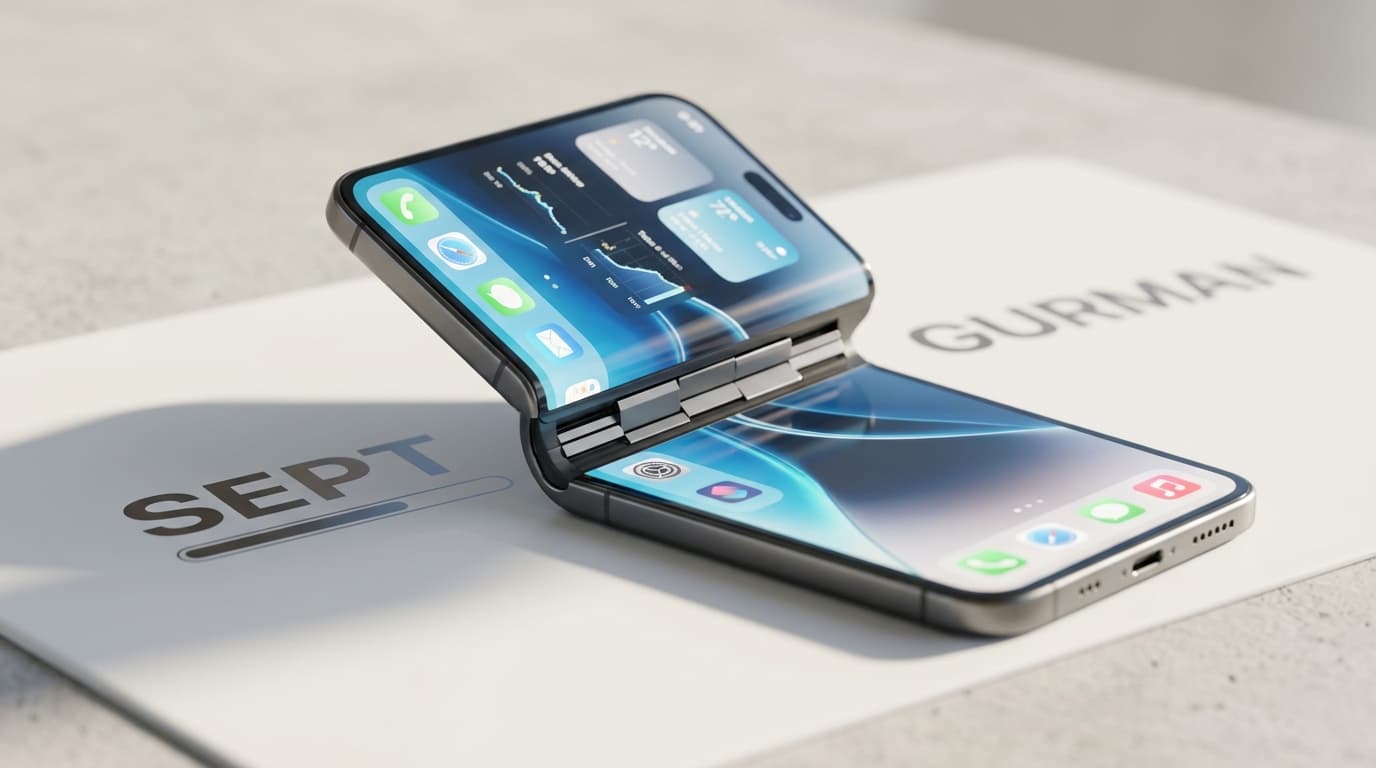 iPhone Fold Launch on Track for September, Says Gurman