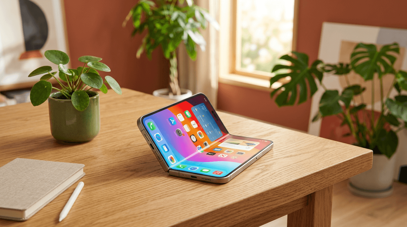 iPhone Ultra Foldable: Hi-Tech Glue Could Eliminate Crease