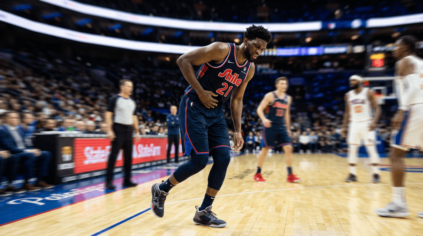 Joel Embiid Appendicitis Adds to Bizarre Injury History