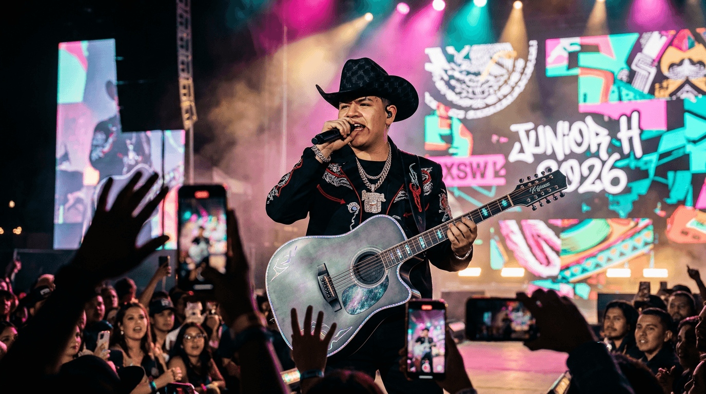 Junior H SXSW 2026: Breaking Regional Mexican Music Rules