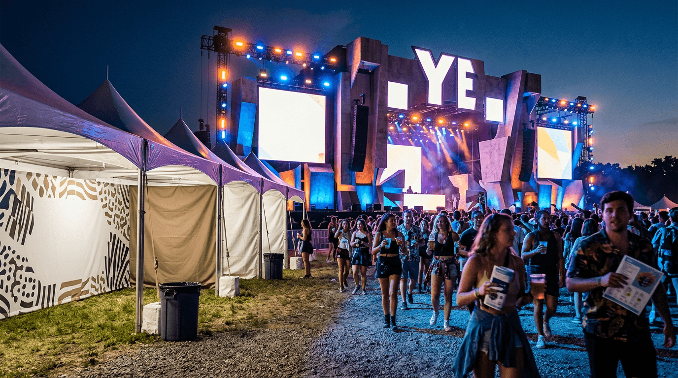 Kanye West Festival Booking Sparks Mass Brand Exodus