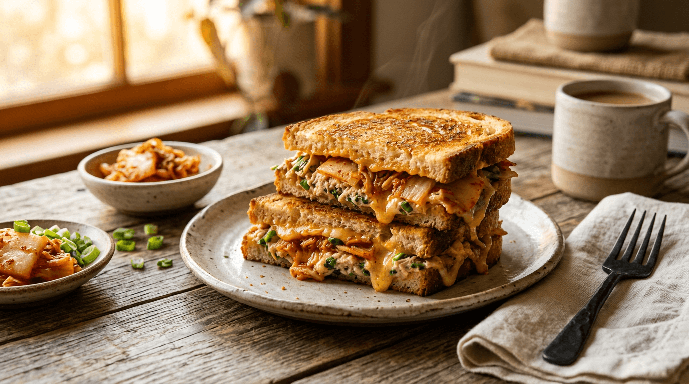 Kimchi Tuna Melts: Transform Your Classic Sandwich