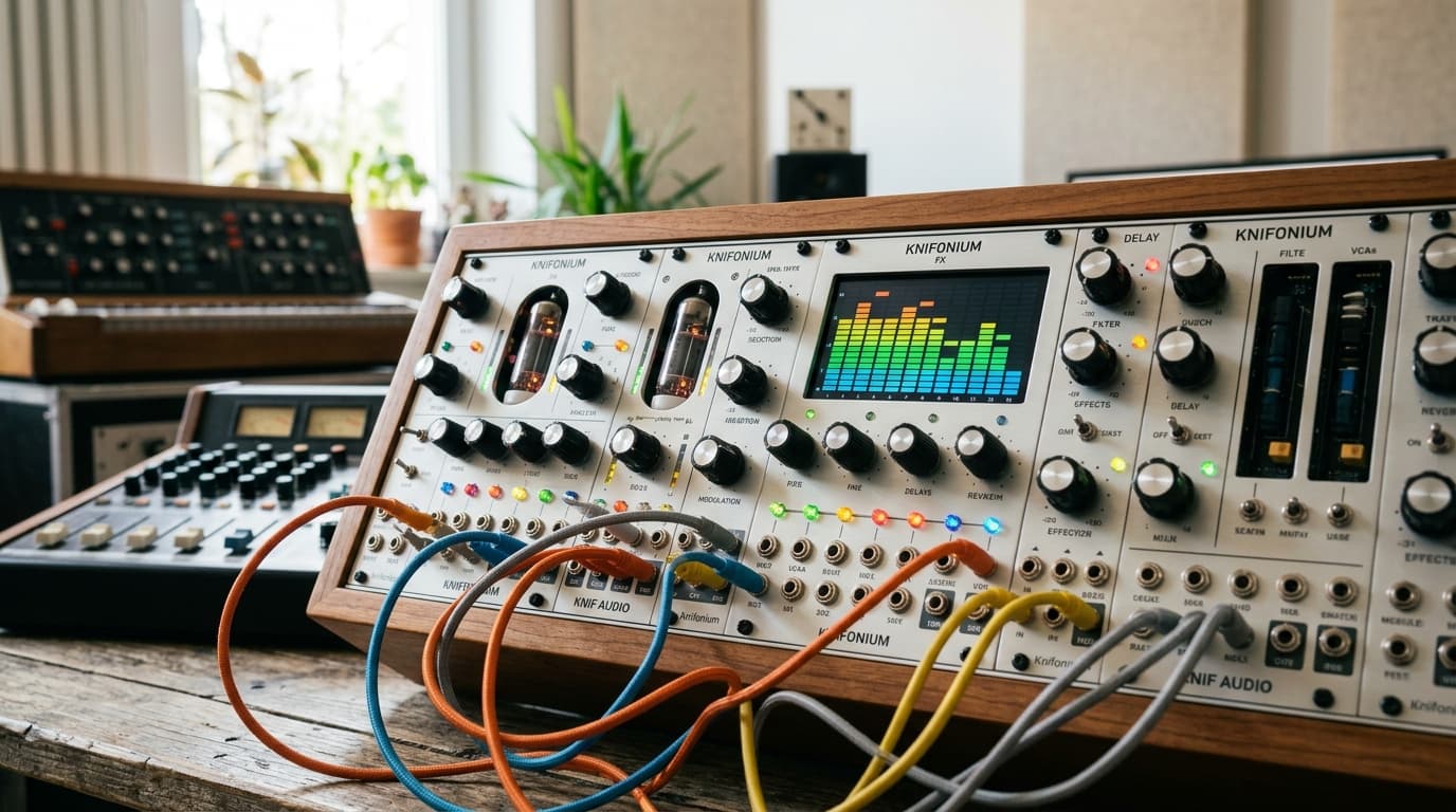 Knif Audio Knifonium Modular FX: Unique Effects Palette