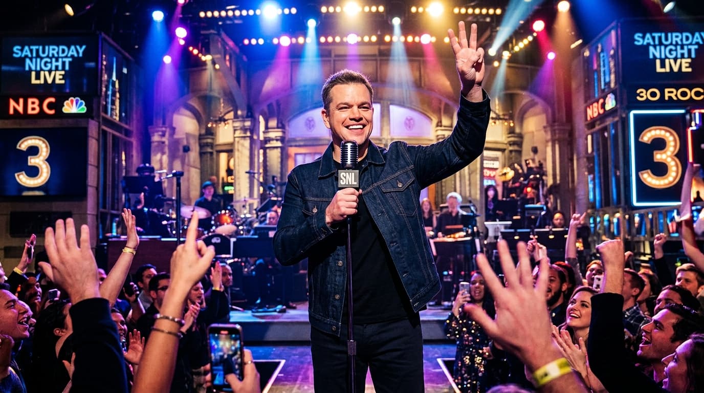 Matt Damon Joins SNL Three-Timers Club: How to Livestream