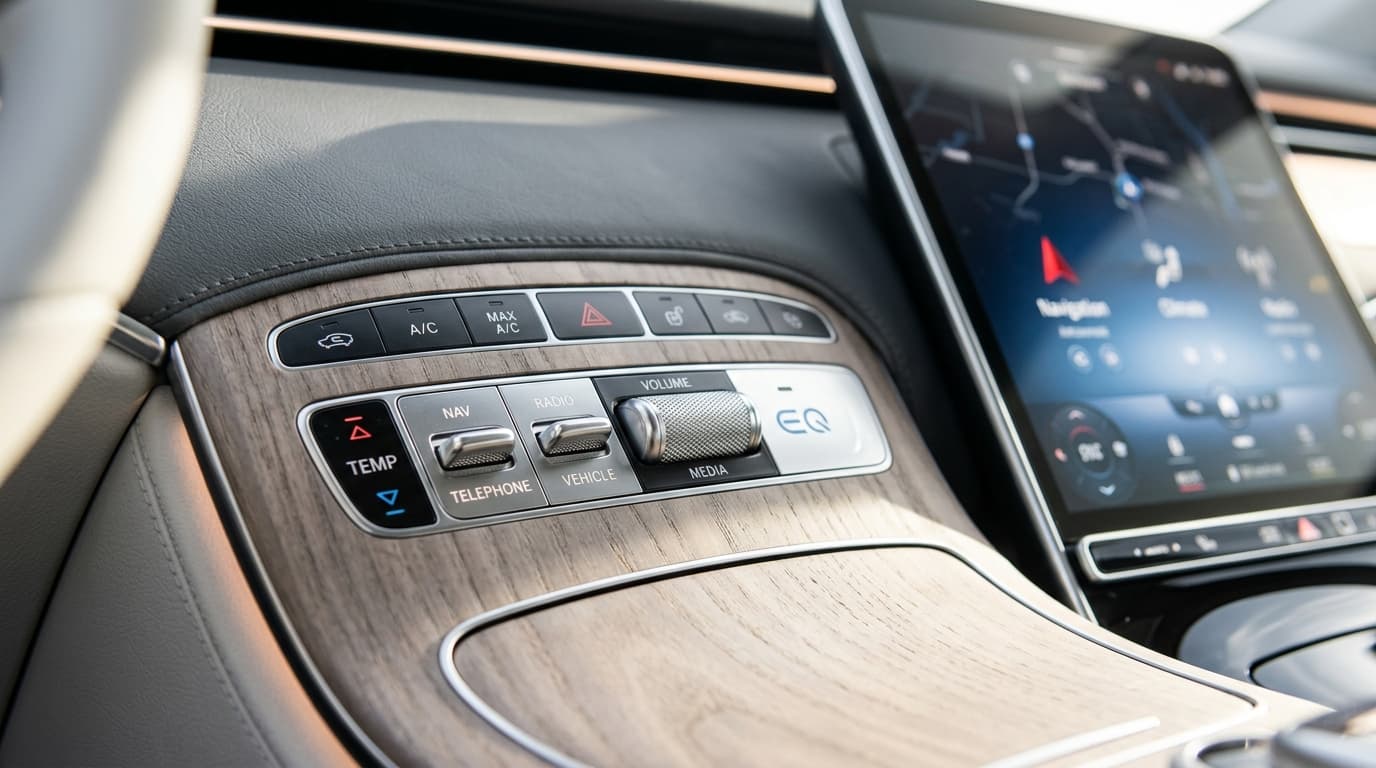 Mercedes-Benz Brings Back Physical Buttons in Cars